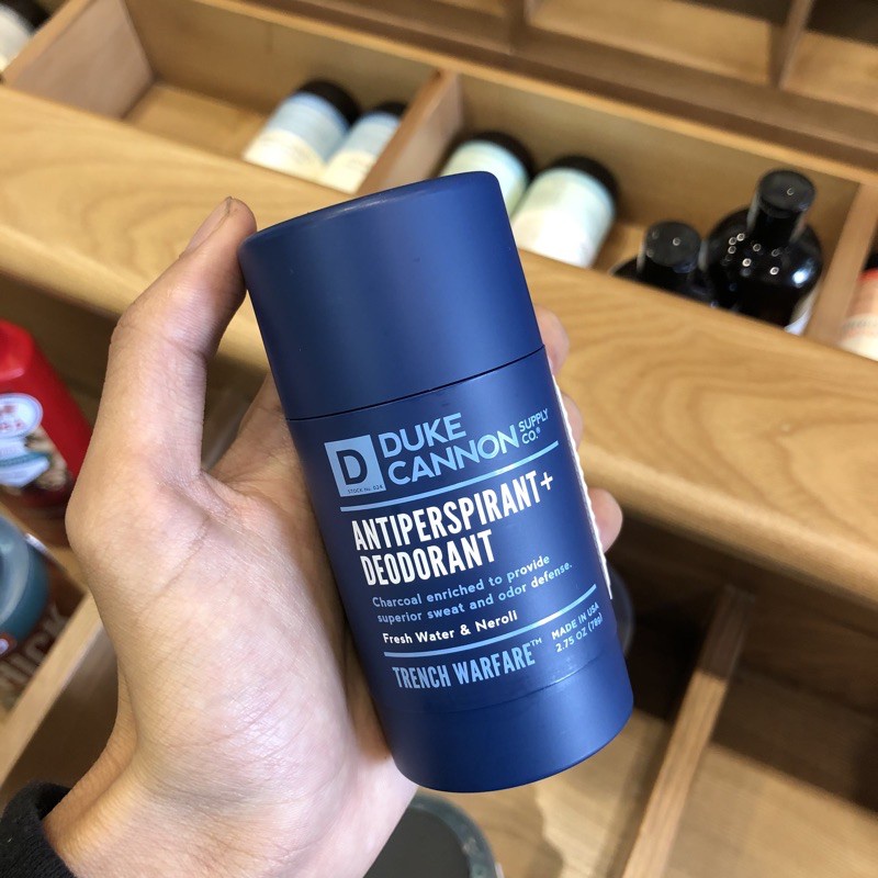 [CHÍNH HÃNG] Lăn khử mùi Duke Cannon Deodorant Fresh Water Neroli 78g cao cấp USA