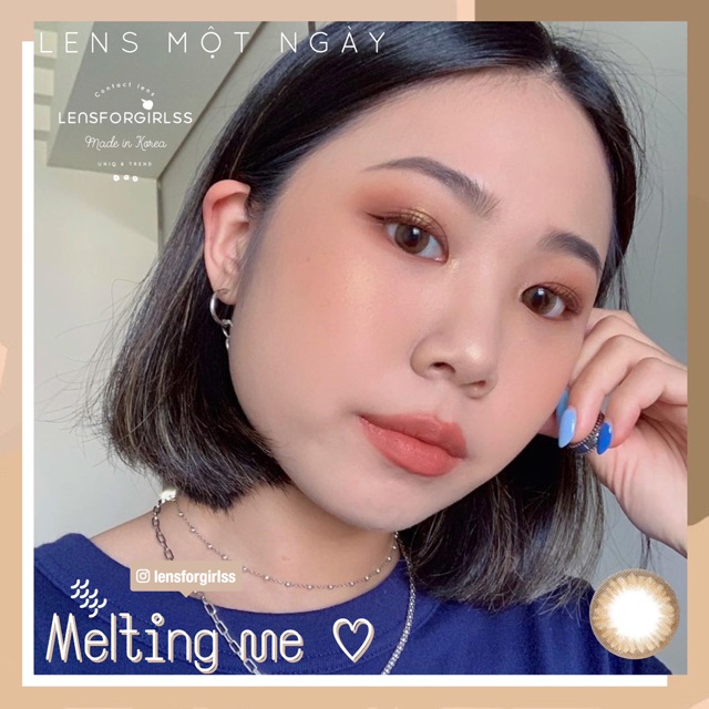 Kính áp tròng một ngày MELTING BROWN của Lensme (1 ngày)