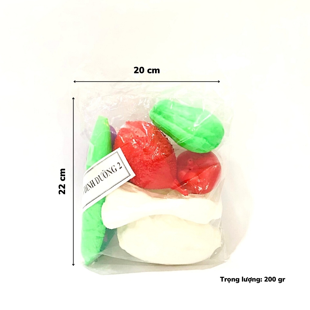 Bộ đồ chơi dinh dưỡng 2 đồ chơi mầm non thông tư 02