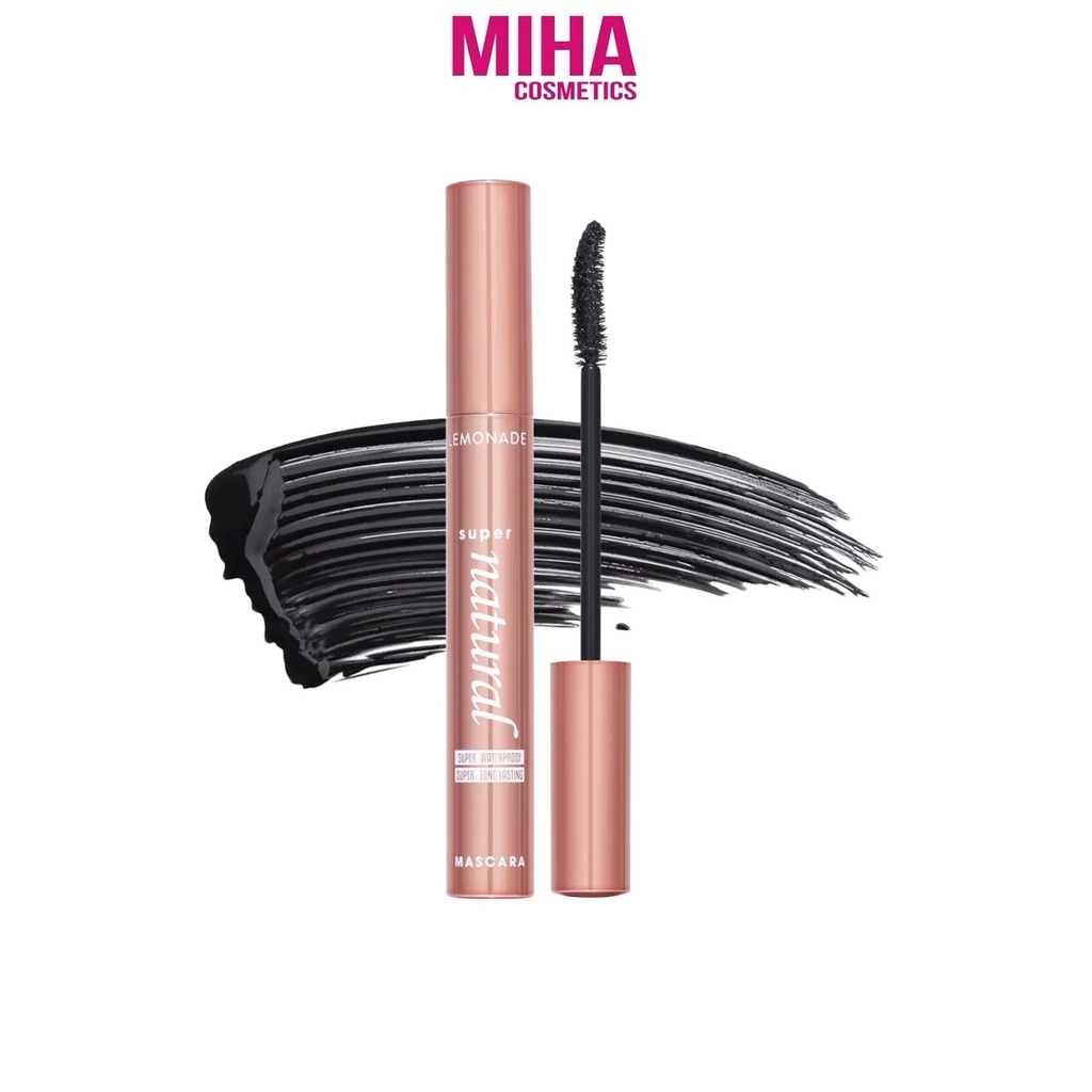 Mascara Chuốt Mi Lemonade Super Natural Màu Đen 7.5g Hàn Quốc