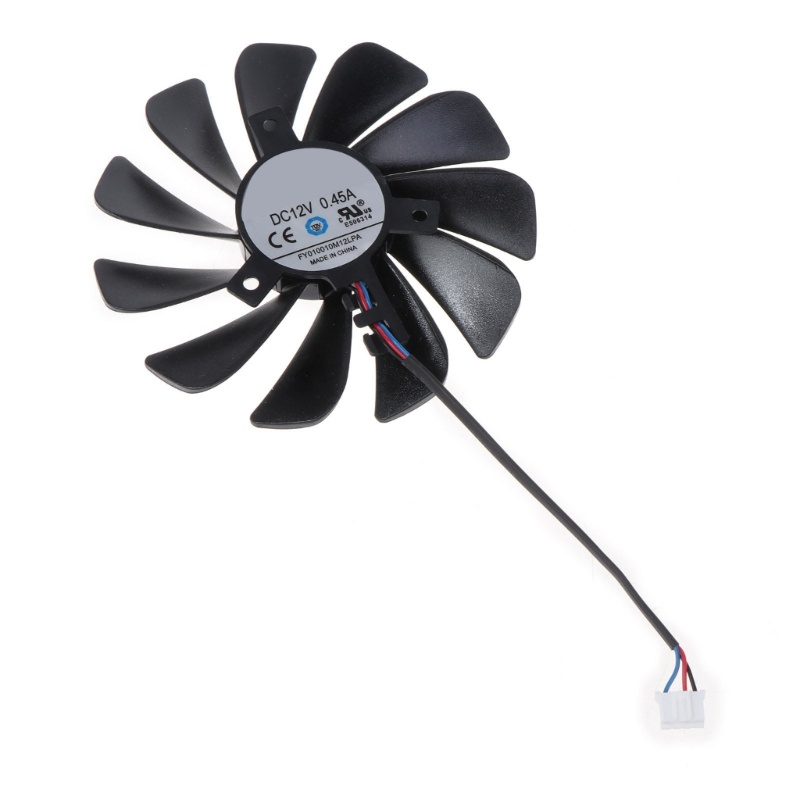 Quạt Tản Nhiệt Card Đồ Họa Cho XFX Radeon RX 5600 XT 4Pin12V 0 45A FDC10U12S9-C