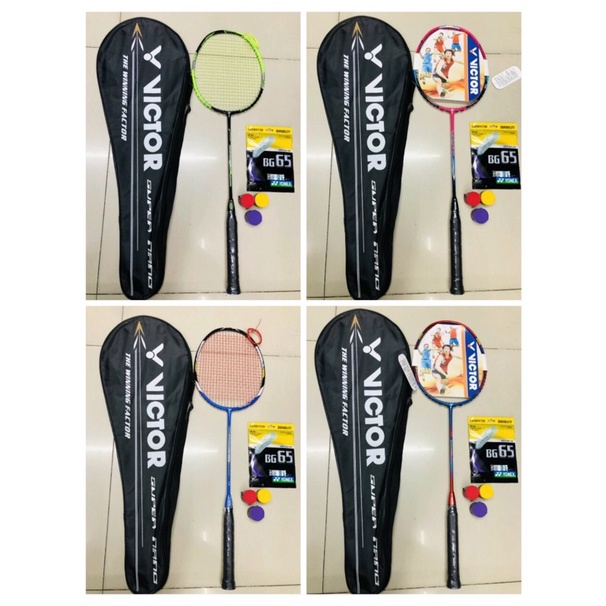 Vợt cầu lông VICTOR khung carbon (tặng dây Đan+cuốn cán)