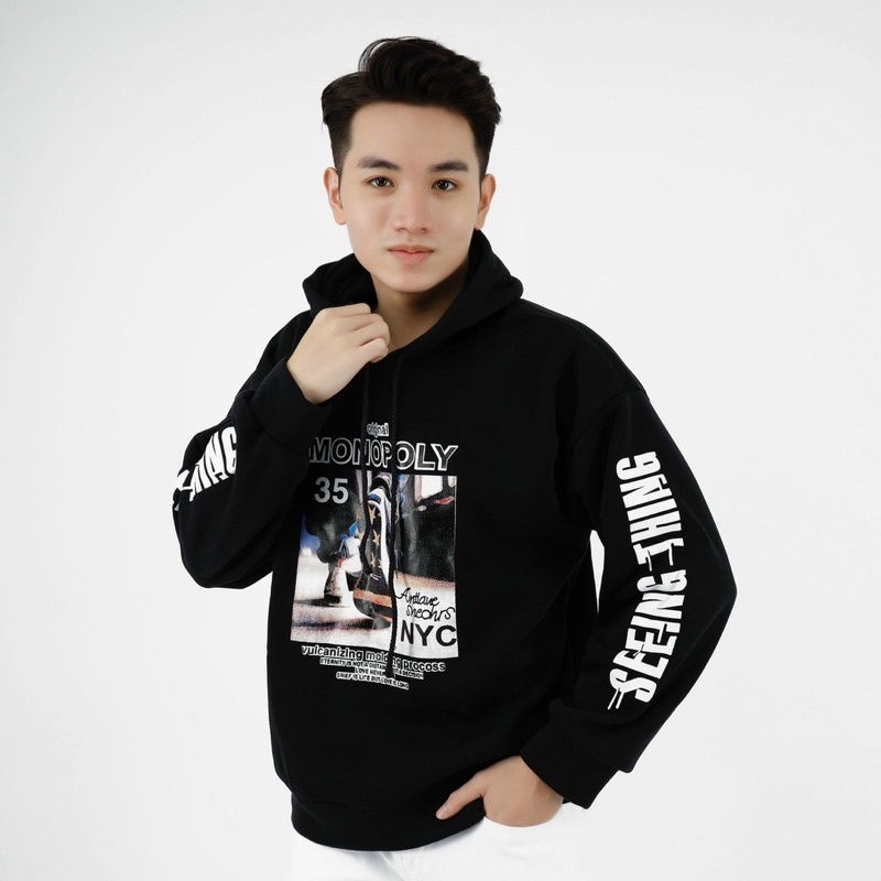 Áo Hoodie Nam Nữ Chất Nỉ Dày Dặn Cao Cấp Vải Đẹp