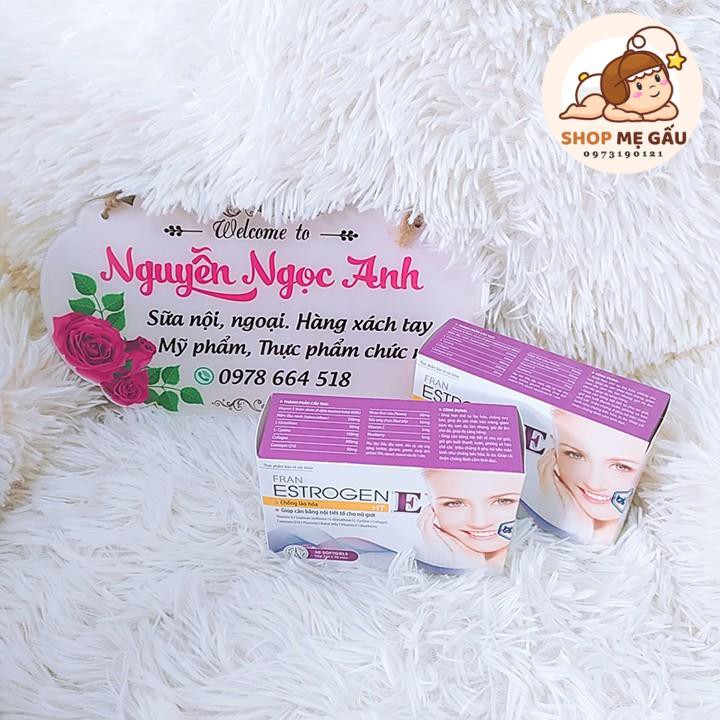 Viên uống bổ sung nội tiết tố nữ Estrogen E hộp 30 viên | BigBuy360 - bigbuy360.vn