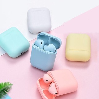 Tai Nghe Bluetooth - Tai Nghe Không Dây i12 TWS 5.0 - Bass Hay - Pin Trâu - Cảm Biến Một Chạm Nhạy - Kết Nối IOS/ANDROI