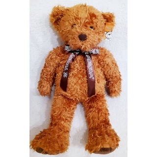 Gấu bông Teddy lông xù tem Museum 70cm