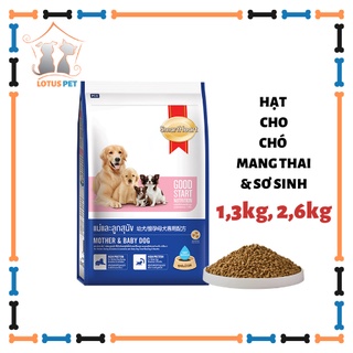 Smartheart Mother and Baby Dog - Thức ăn hạt dành cho chó mang thai và sơ sinh 1,3kg và 2,6kg