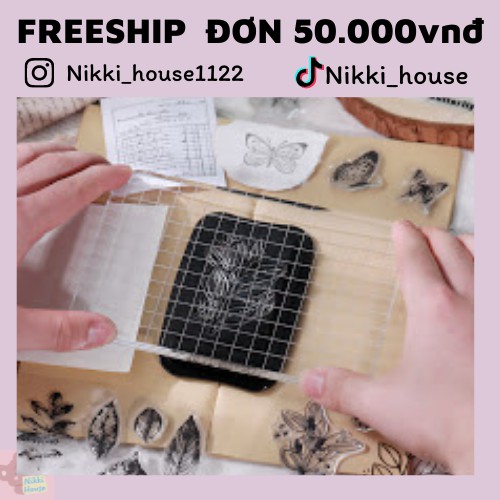 MIẾNG CÔNG CỤ DÁN CON DẤU SILLICON