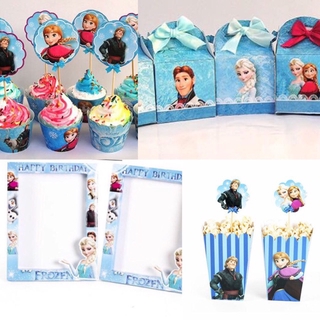Set Trang trí bàn sinh nhật Elsa