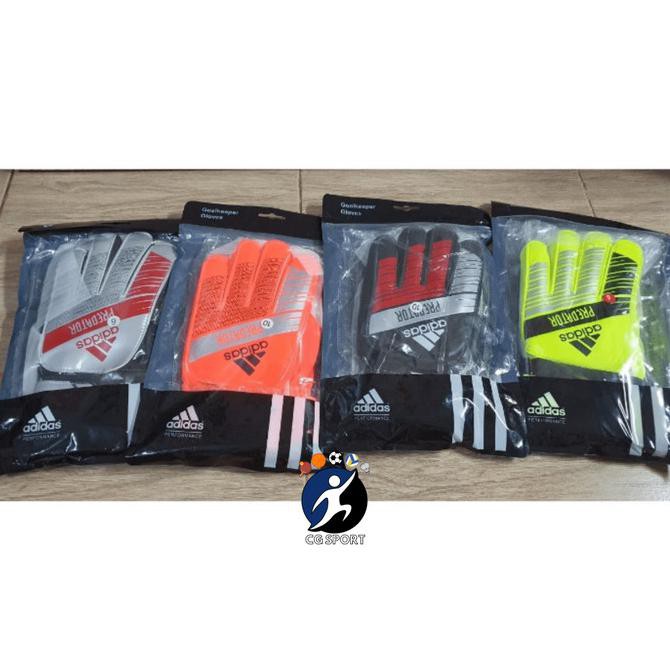 Adidas Set 8 Găng Tay Thủ Môn Màu Đen Nhập Khẩu Cao Cấp