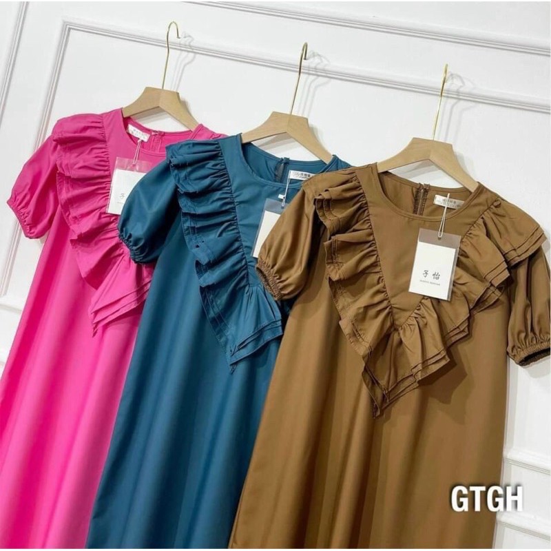 Váy Xuông Bèo Chất Thô Lụa Mát QC ❤️