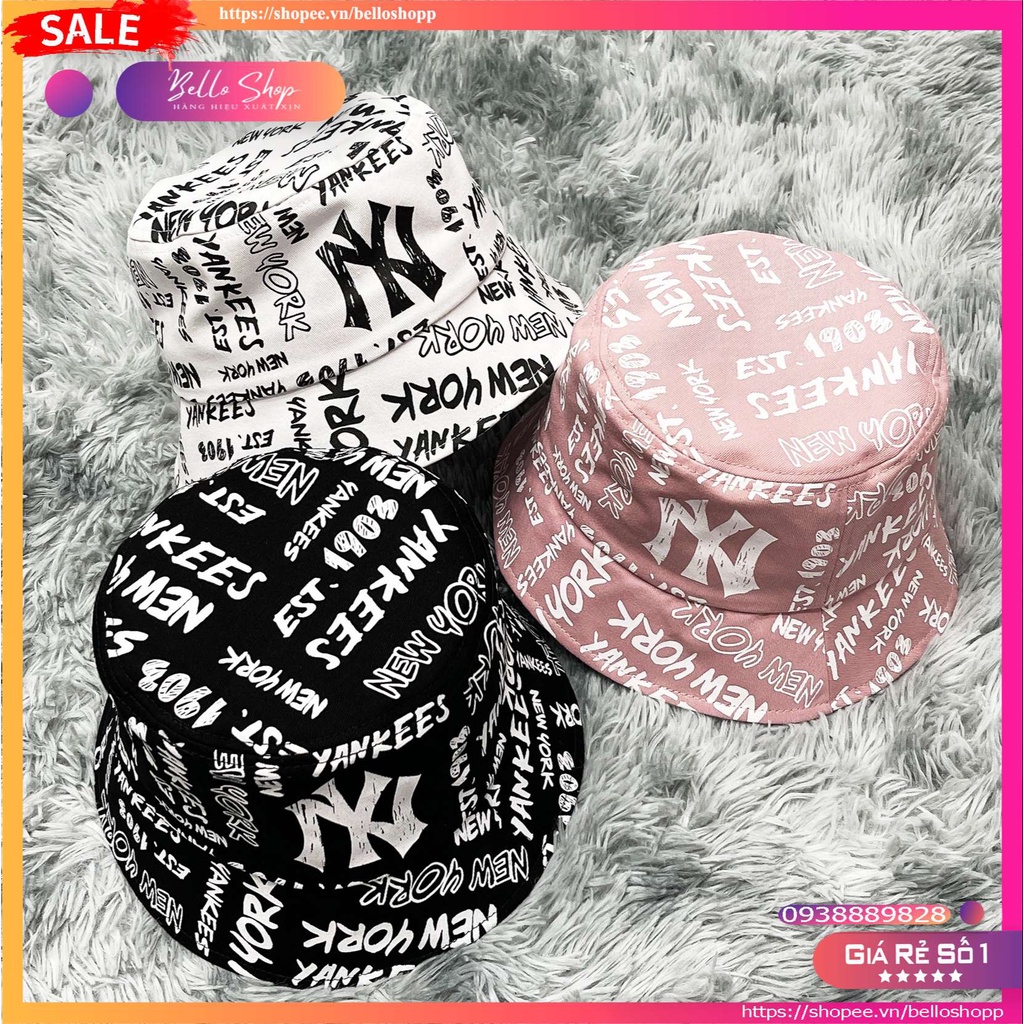 Nón Vành Thời Trang New York Graffiti Bucket Hat N67