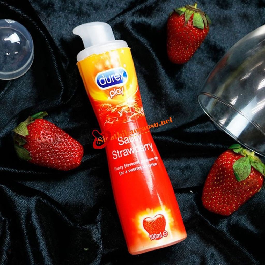 Gel bôi trơn HƯƠNG DÂU Durex Play Strawberry 100ml