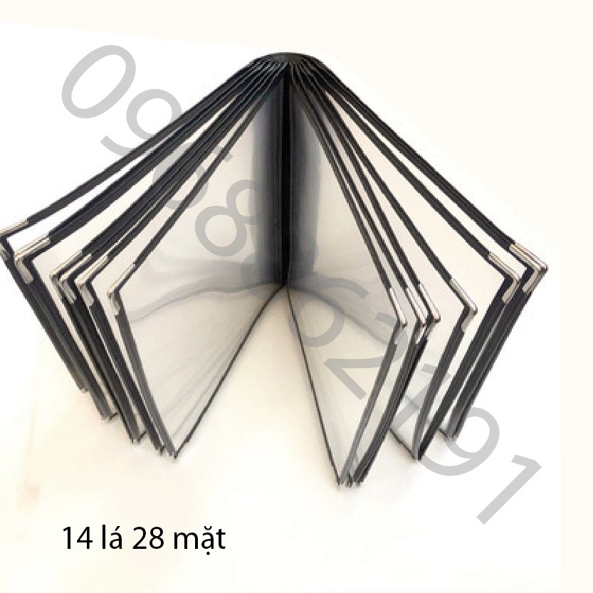 quyển menu nhựa trong dẻo | BigBuy360 - bigbuy360.vn