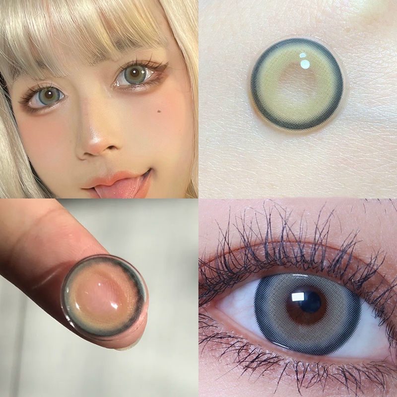 Bộ Kính Áp Tròng Màu Xanh Lá Cây Slytherin green lenses COS Euramerican