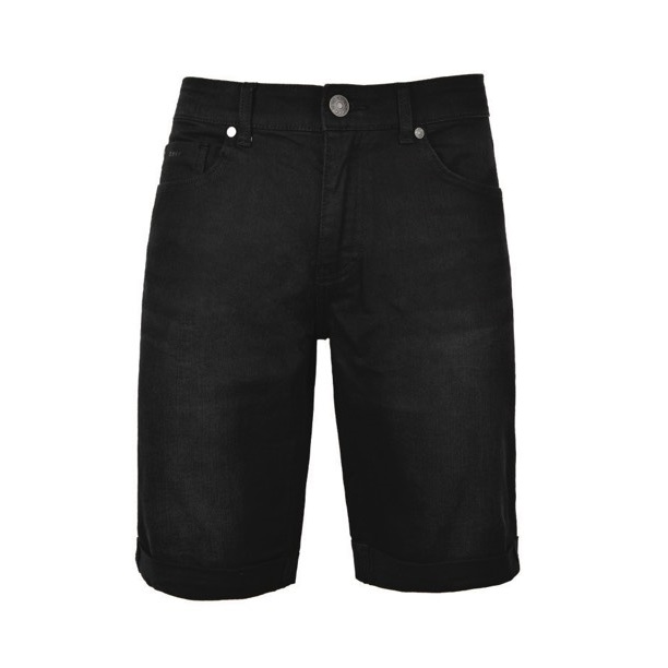 (SALE SỐC) Quần Short Nam Owen SJ22874 Quần Short Jean Màu Đen Kiểu Dáng Slim Fit Chất Liệu Cotton