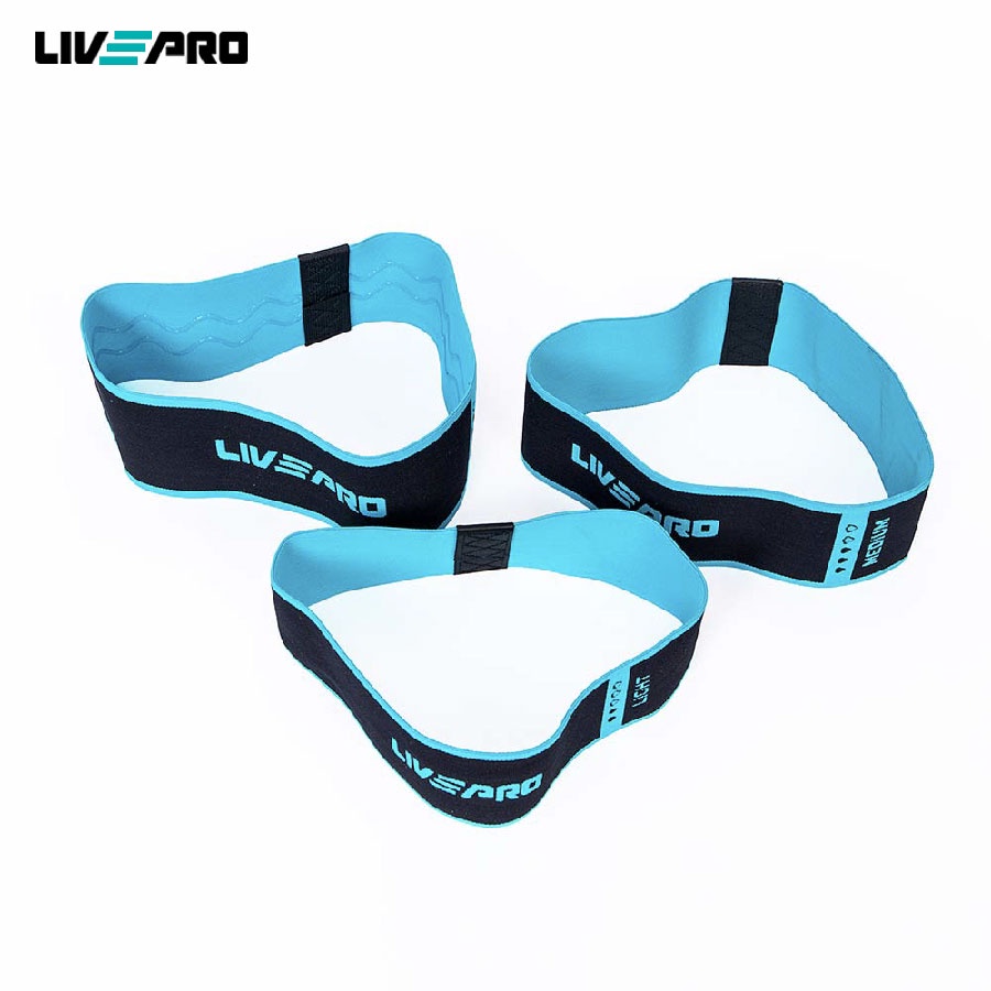Dây kháng lực đeo hông Squat thương hiệu Livepro tập thân dưới tập thể thao gym tại nhà  LP8414