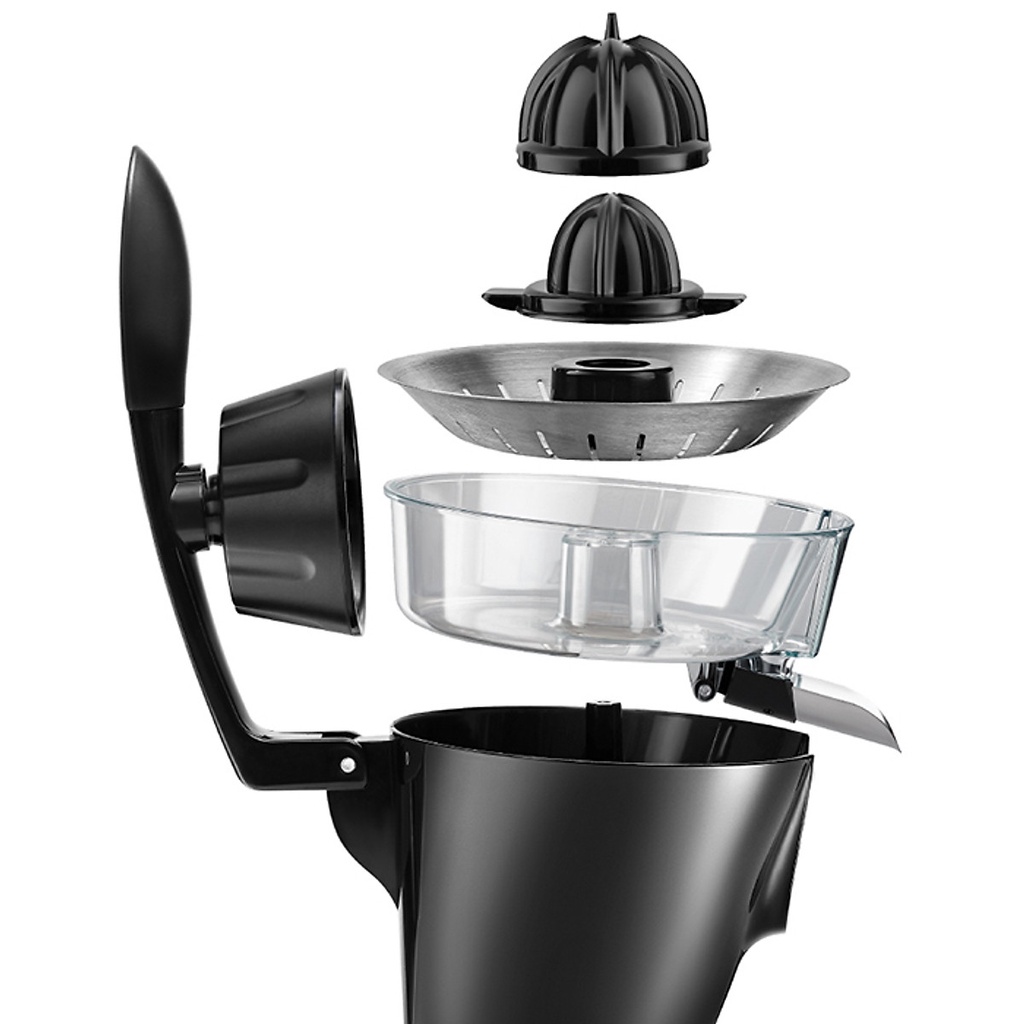 Máy vắt cam Lock&amp;Lock EJJ256BLK Handle Citrus Juicer - Màu đen - Hàng chính hãng - BH 12 tháng - giadungmall