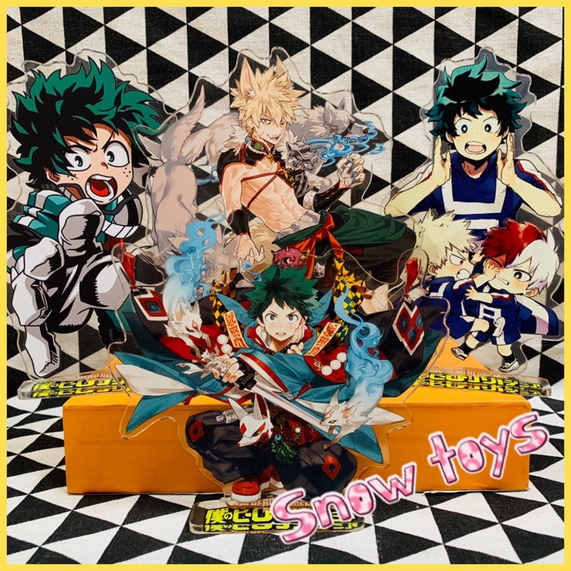 Mô Hình nhân vật - tượng mica - học viện siêu anh hùng - Standee anime My Hero Academia