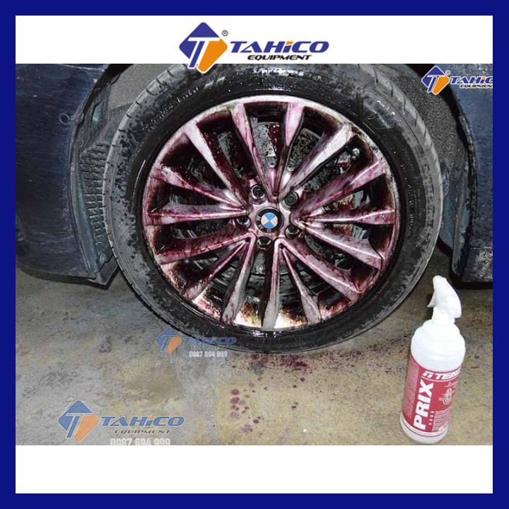 Dung dịch tẩy vết bẩn kim loại trên mâm vành bánh xe Prix GT  1 lít