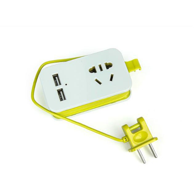 Ổ Cắm Điện Mini Thông Minh Dành Cho Macbook, Laptop dây dài 1.5m
