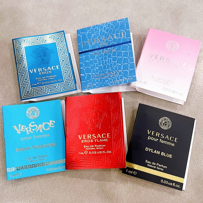 Vial Nước Hoa VERSACE 1ml Các Loại