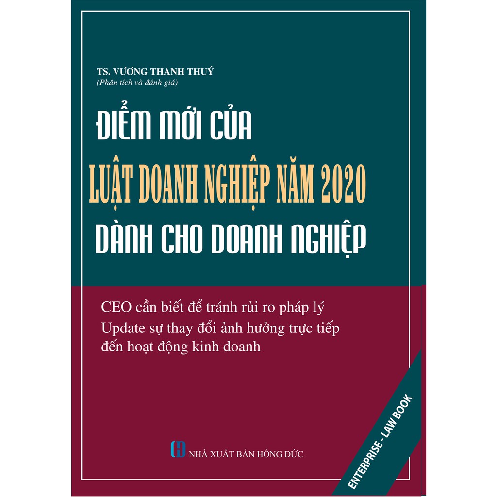 Sách - Điểm mới của Luật Doanh nghiệp năm 2020 dành cho doanh nghiệp