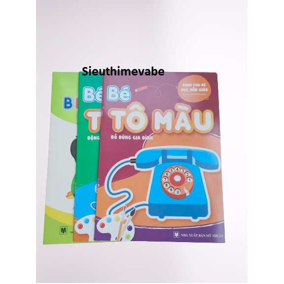 Tập tô màu nhiều chủ đề cho bé yêu Chất lượng đảm bảo Chất lượng đảm bảo