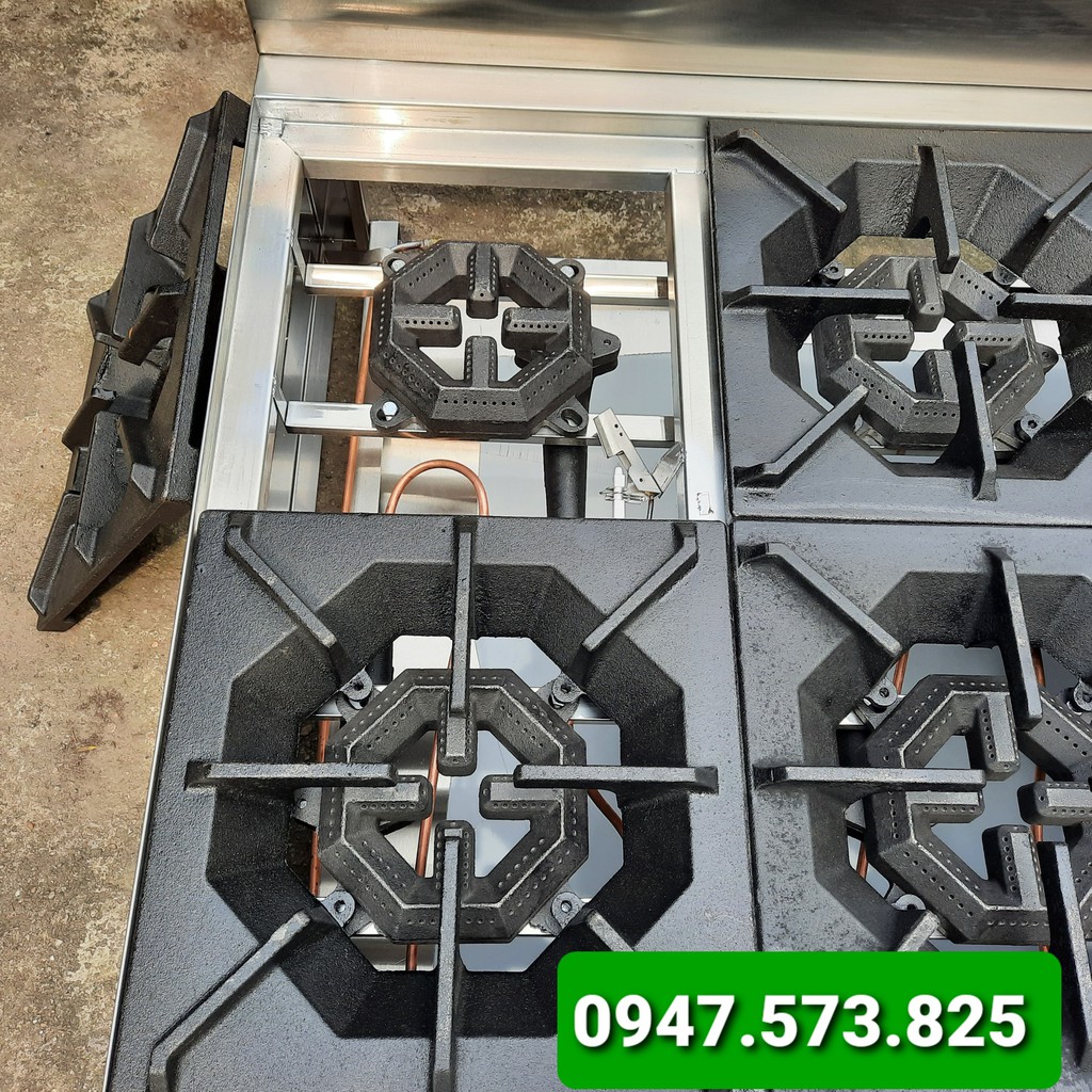 Bếp Âu 6 Họng Thành Phát| Cung cấp các loại bếp âu công nghiệp