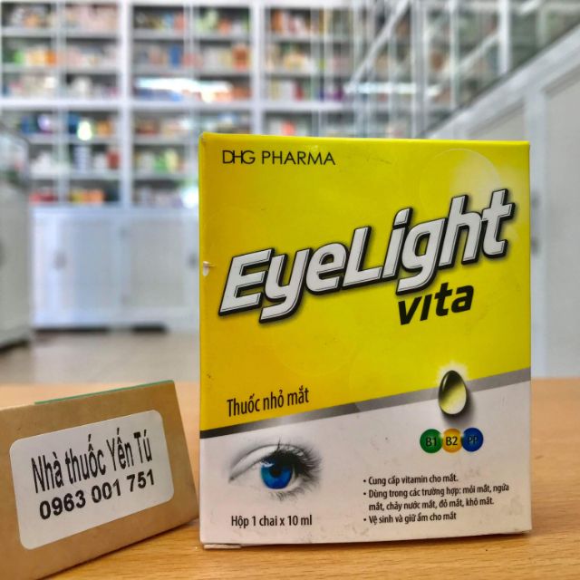 Nhỏ mắt dưỡng mắt eyelight vita