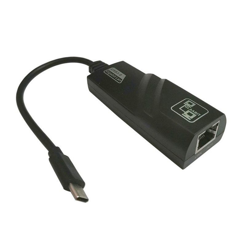Đầu Chuyển Đổi USB C 3 1 Gigabit Ethernet Rj45 Lan Adapter 3 1 Type C Thẻ