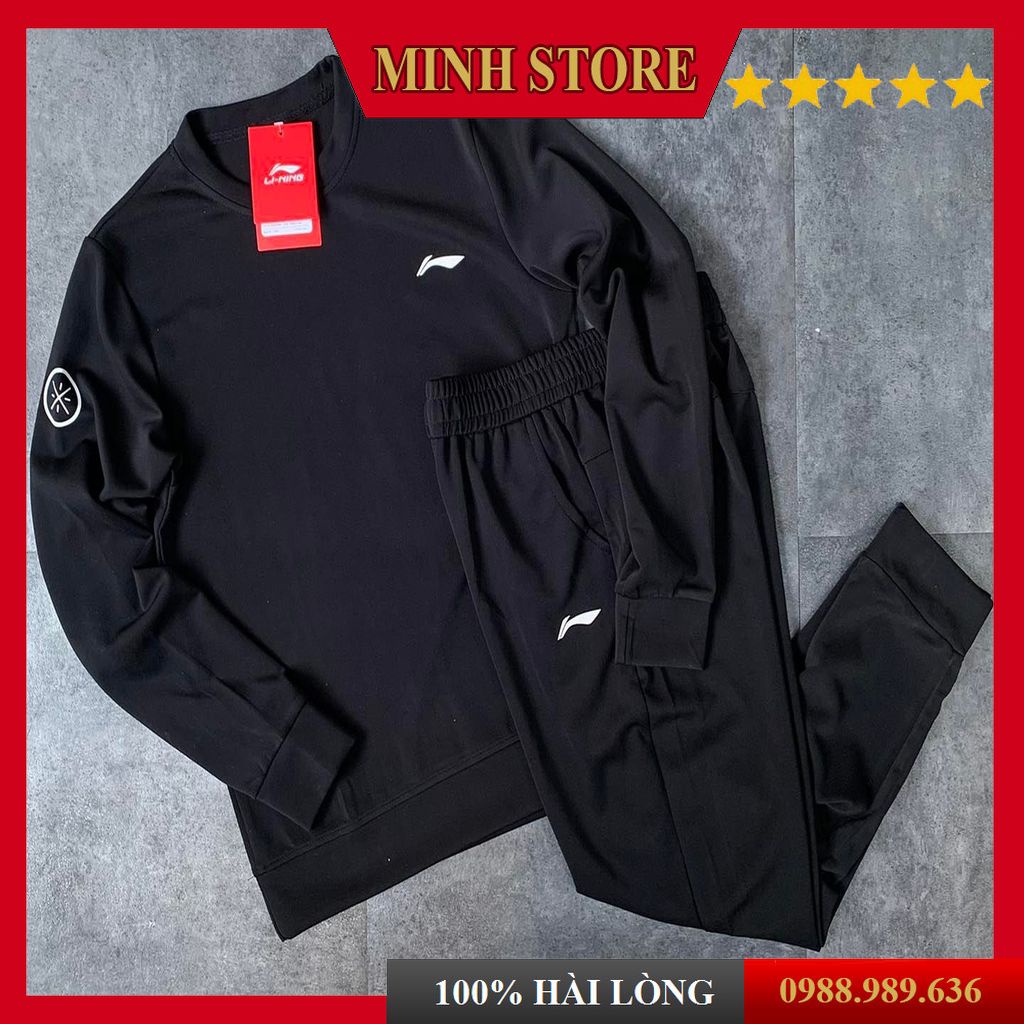 Bộ thể thao nam thu đông nỉ dày dặn, Đồ bộ nam dài tay mặc nhà phong cách trẻ trung BN01 - MS88