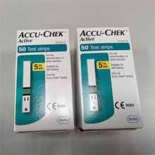 [Y TẾ THẮNG OANH] QUE THỬ ĐƯỜNG HUYẾT ACCU-CHEK ACTIVE HỘP 50 TEST CHÍNH HÃNG