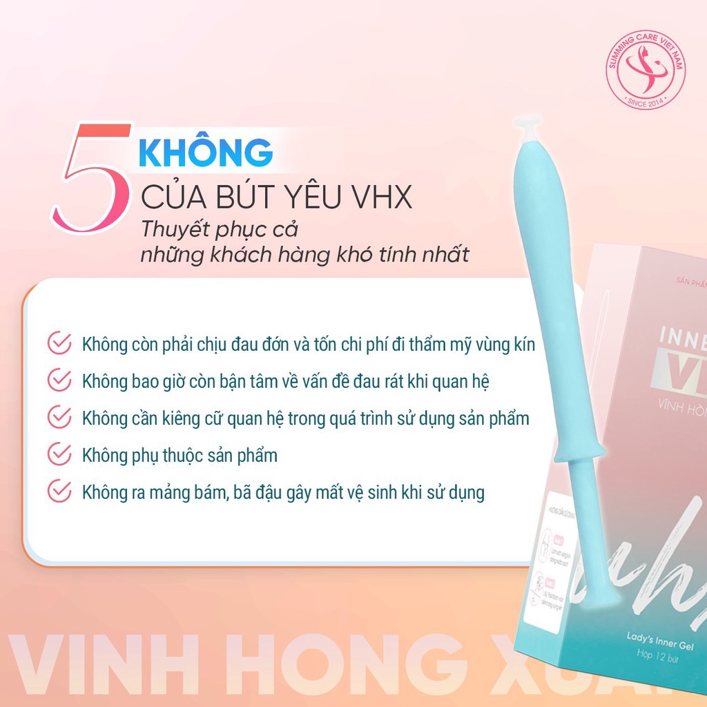 VHX Bút yêu Inner Gel VHX slimming care, đũa thần tình yêu Vĩnh Hồng Xuân-mini pax