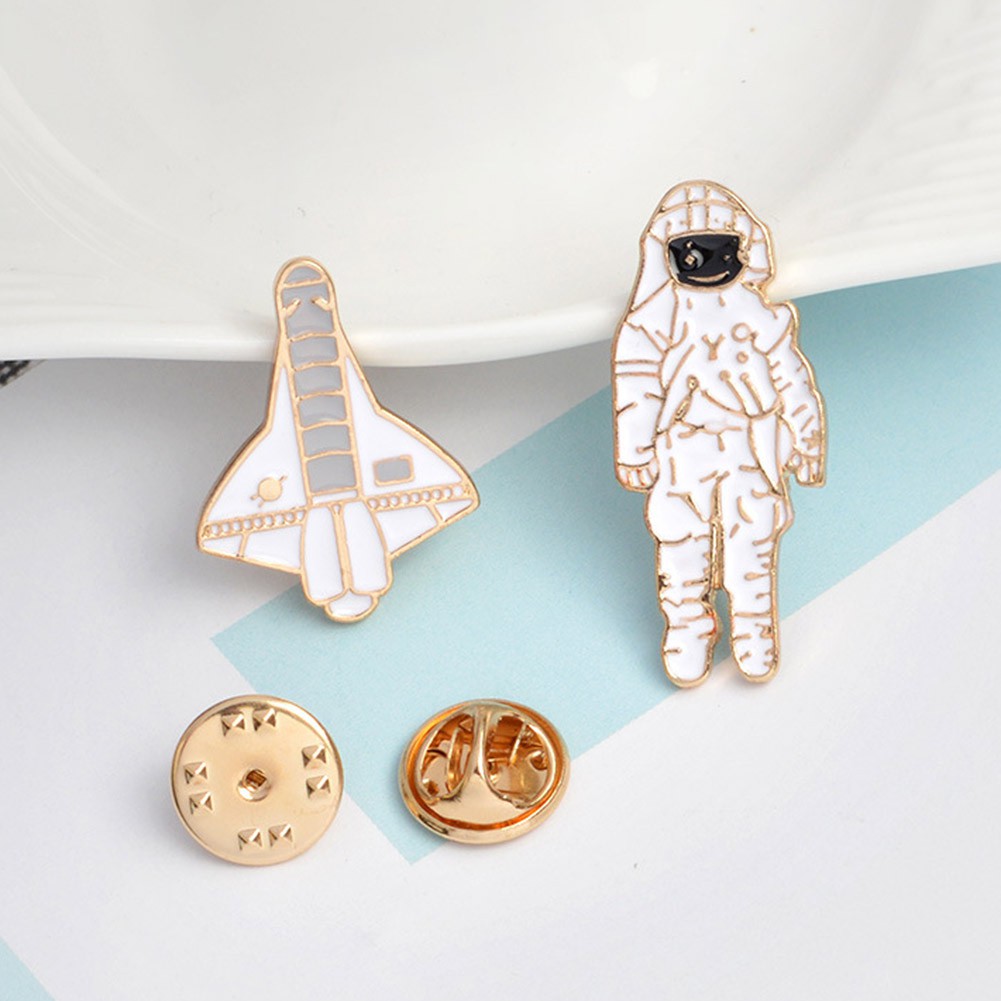 Ghim cài áo nhiều họa tiết dễ thương bằng hợp kim