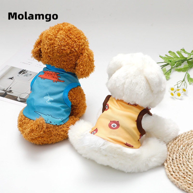 Thú cưng Mùa hè Quần áo Thường ngày Mẫu Gấu Vest