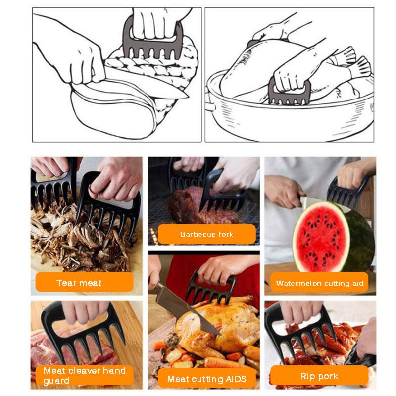 Nĩa xé thịt ANAEAT để nấu ăn BBQ thiết kế hình bàn tay gấu