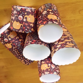 Ly giay Cupcake tròn size S đủ mẫu