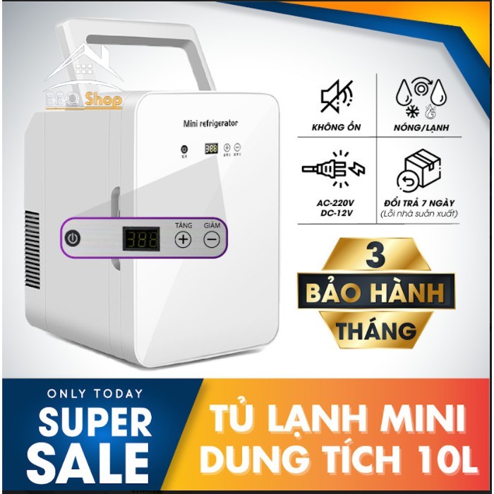 [RẺ VÔ ĐỊCH] Tủ lạnh, tủ mát mini Xe hơi  Dùng Điện Dân Dụng Và Xe Hơi Mặt LED điện tử (Đa năng)