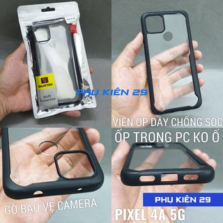[Google Pixel 4A 5G] Ốp lưng chống sốc,chống va đập lưng trong cao cấp UltraRock