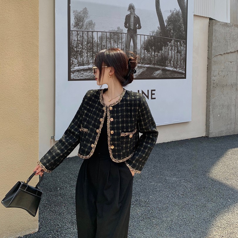Áo khoác dạ Hàn Quốc áo dạ khoác tiểu thư sang chảnh AD7