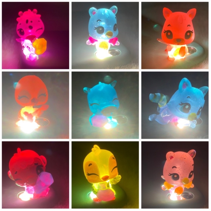 Combo Thú Hatchimals Phát Sáng bằng đèn Flash,hàng sưu tầm, an toàn cho bé