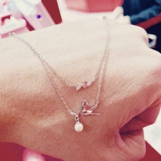 Set dây chuyền bạc thương hiệu của nga