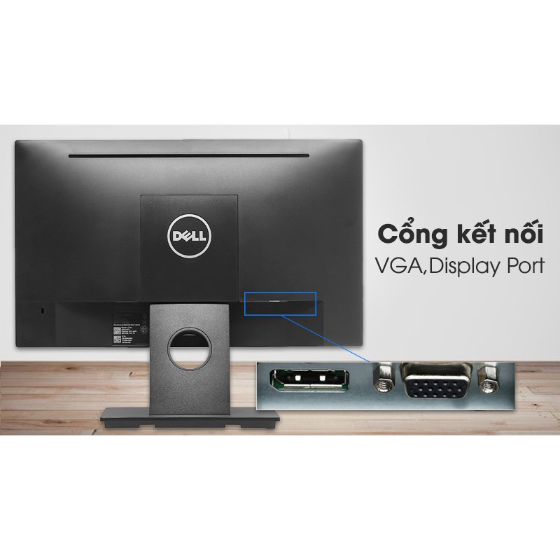 Màn hình Màn hình LED Dell E1916HV 18.5 inch hàng chính hãng bảo hành toàn quốc