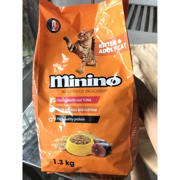 MININO CÁ NGỪ CHO MÈO TÚI 1.3kg