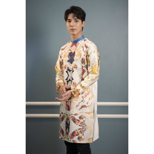 🥰 Áo dài nam đẹp sang chảnh hàng thiết kế cao cấp. áo  dài cách tân nam giá rẻ ảnh thật 100%