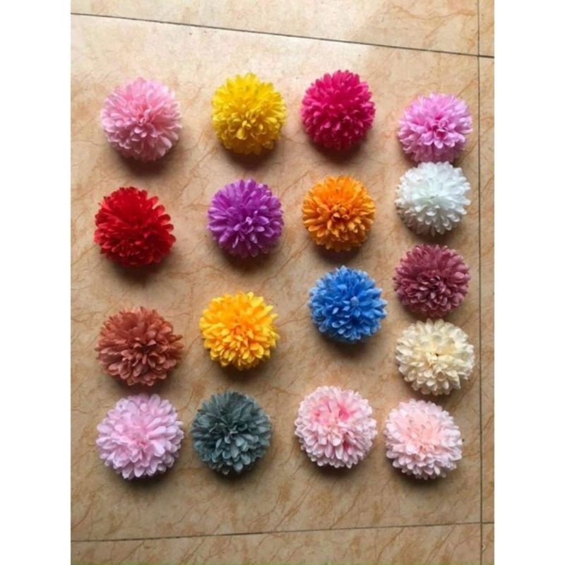 ĐẦU BÔNG CÚC XÙ .DÙNG CẮM BÌNH ,CẮM KỆ KHAI TRƯƠNG ,CẮM Giỏ.