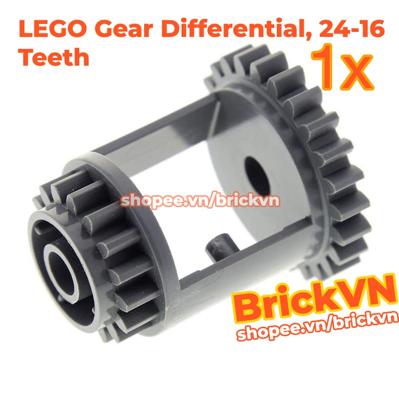 LEGO Technic Vỏ Bộ Vi Sai Với 24-16 Bánh Răng - LEGO Technic Gear Differential, 24-16 Teeth ID 4211023 6573