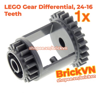 [1 Cái] LEGO Technic Vỏ Bộ Vi Sai Với 24-16 Bánh Răng - LEGO Technic Gear Differential, 24-16 Teeth ID 4211023 6573