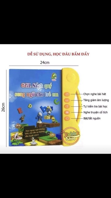 Sách Quý Điện Tử Song Ngữ Anh-Việt Cho Trẻ Em